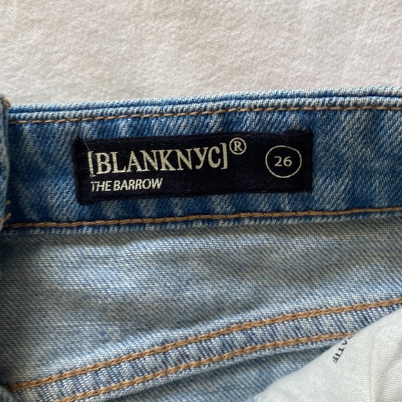 Blank NYC Denim Shorts, beaded waist - Picture 3 of 3